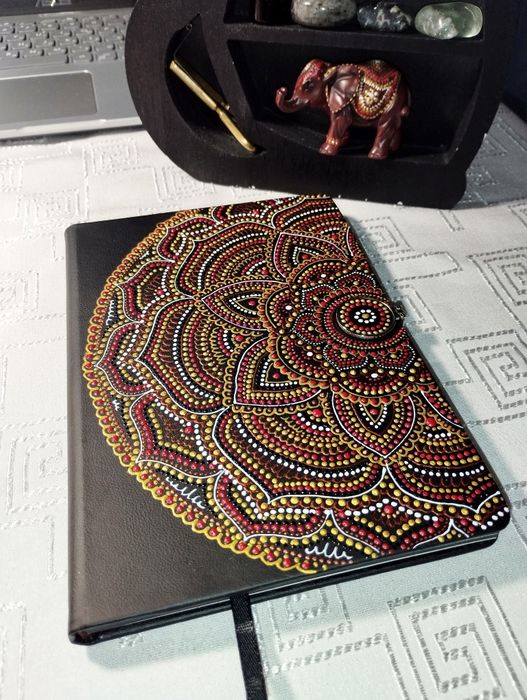 Записник ручної роботи Мандала