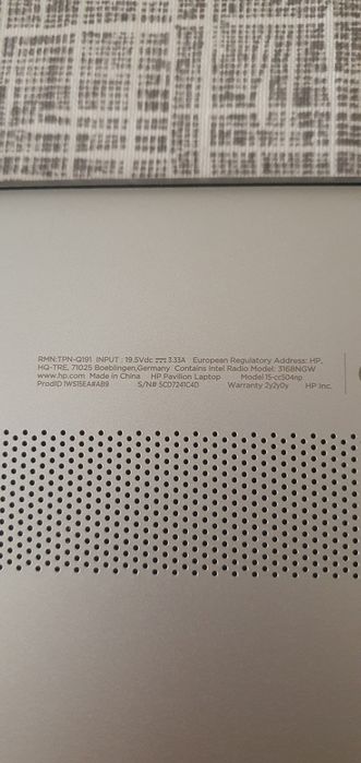 Vendo portátil HP Pavilion 15-cc504np