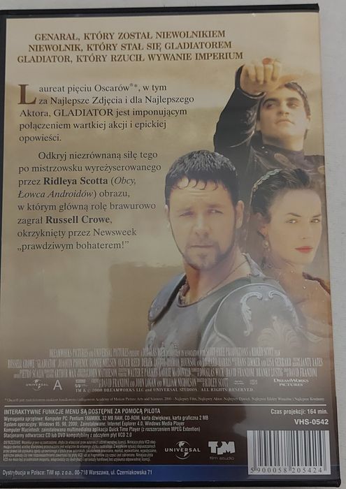 3 VCD  Gladiator