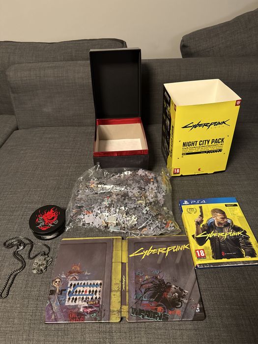 Limitowany zestaw z grą Cyberpunk 2077 na PlayStation 4/PlayStation 5