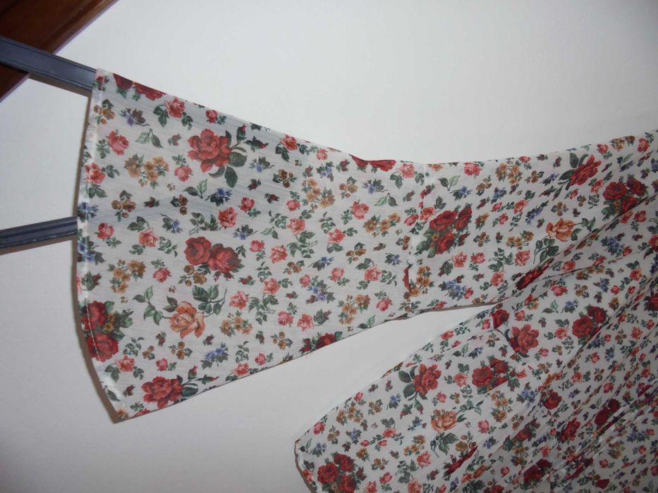 blusa de senhora as flores