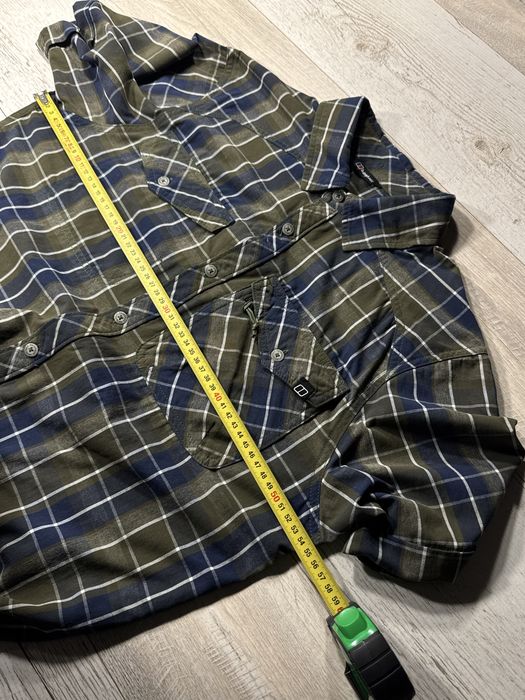 Сорочка Berghaus теніска gorpcore хакі трекінгова сорочка outdoor y2k