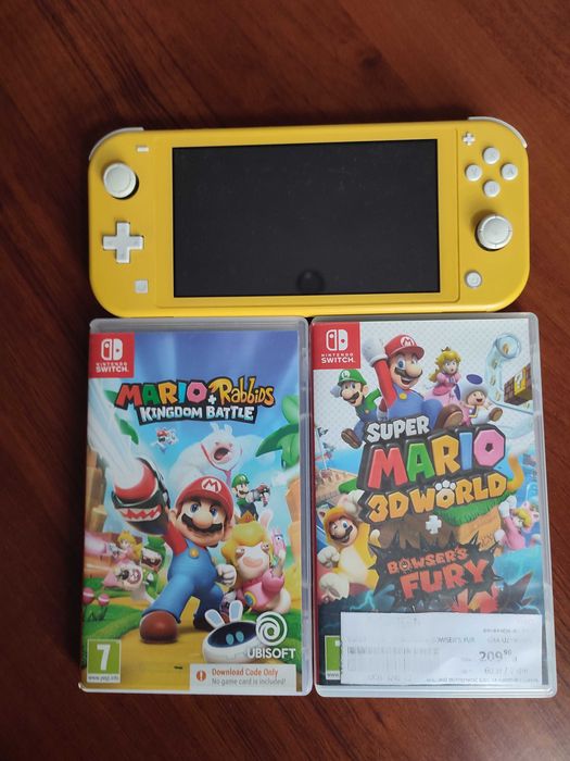 Nintendo Switch Lite + gry