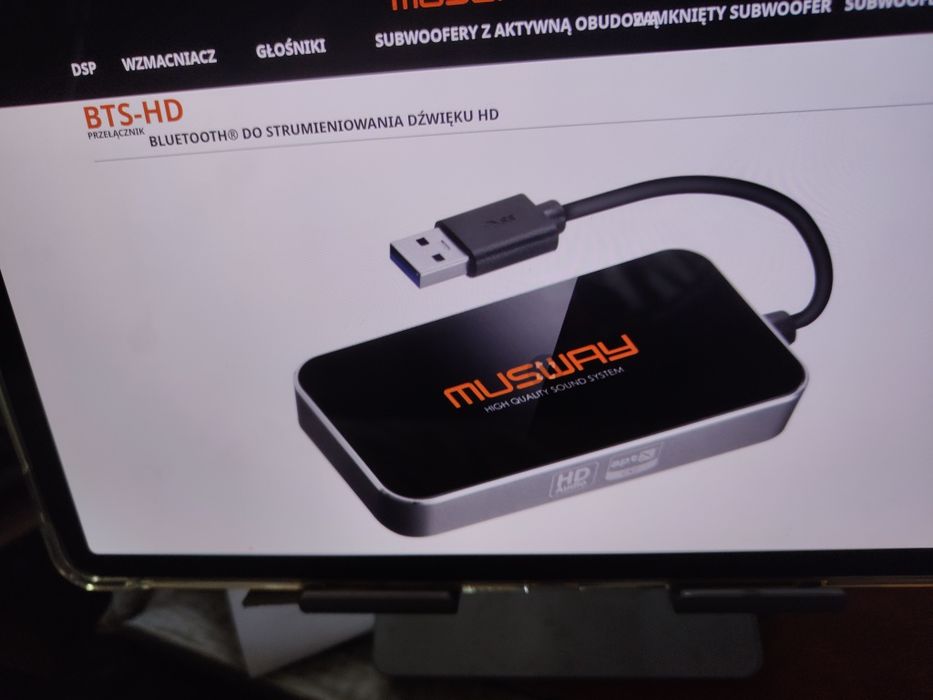 Musway BTS HD bluetooth do wzmacniaczy dsp
