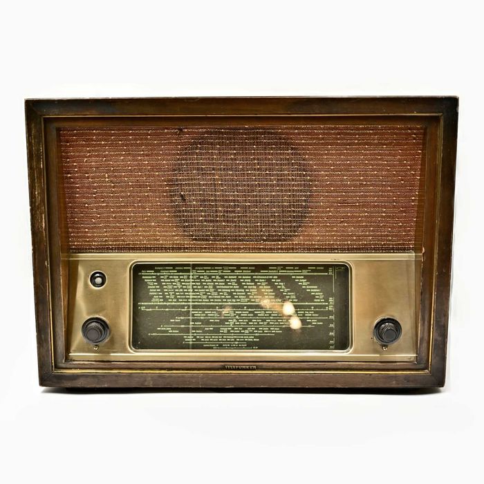 Telefunken Super 166 WK – radio lampowe – Niemcy, ok. 1938 r.