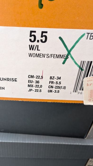 36 р Сандалі Timberland Santa Monica Sunrise Blackstrap