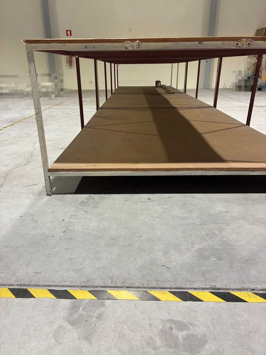 Bancadas, Mesas de Trabalho, Corte ou Apoio Industrial - Qtd. 3 Und.