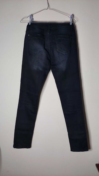 Długie czarne spodnie M/38 JEANS