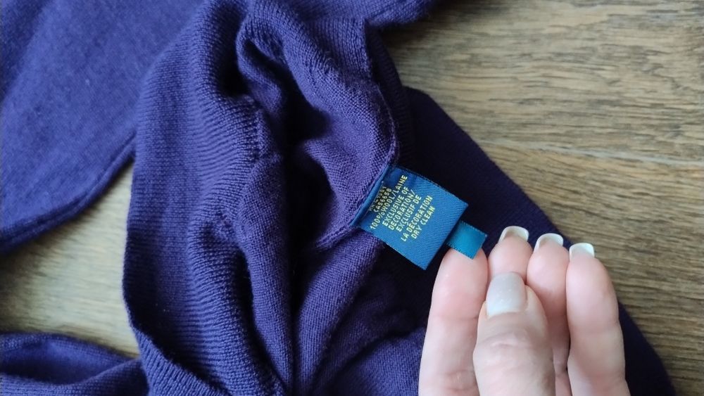 Стильний з вовни меріноса светр Polo Ralph Lauren