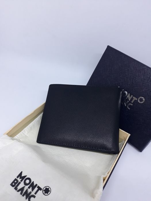 Чоловічий гаманець монт бланк кошельок | Мужской кошелек портмоне кожа