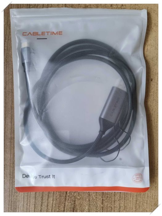 Kabel USB 3.1 typ-C / DP DisplayPort 1.3 4K60 1,8m AUDA