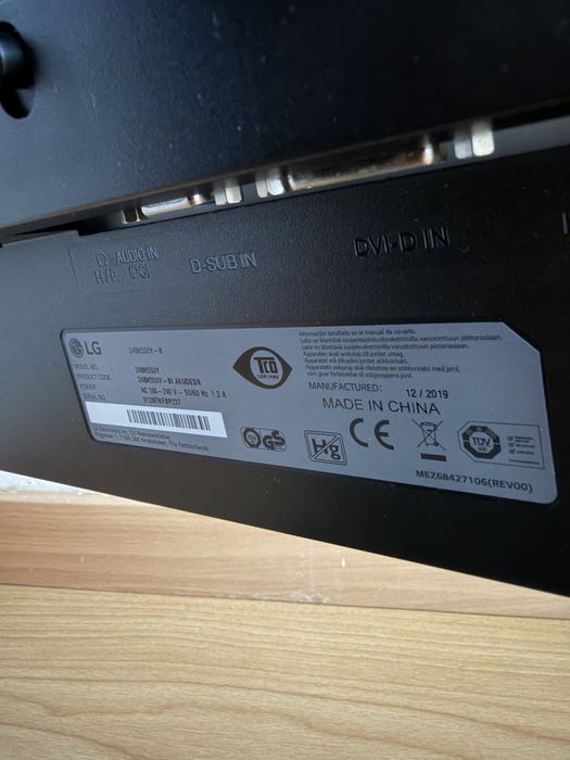 Monitor Profissional LG 24" IPS Full HD