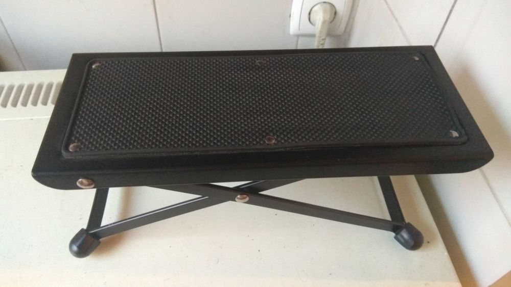 Pedal apoio de pé para guitarra clássica