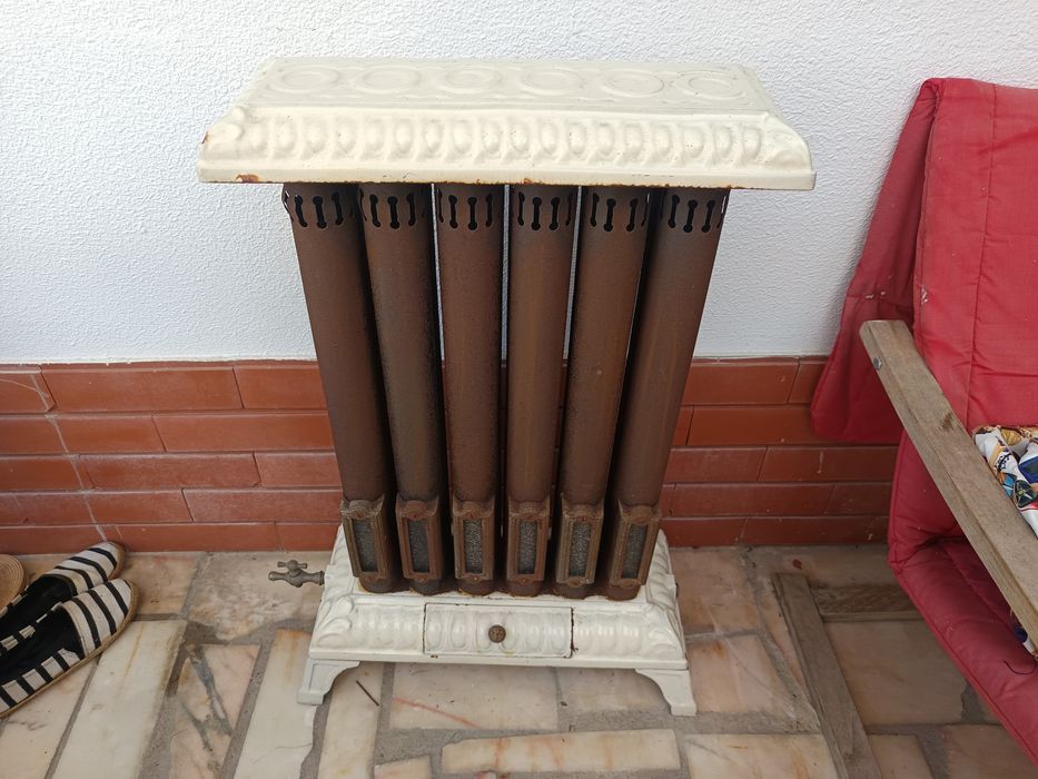 Radiador Ferro Fundido Sec XIX 6 colunas