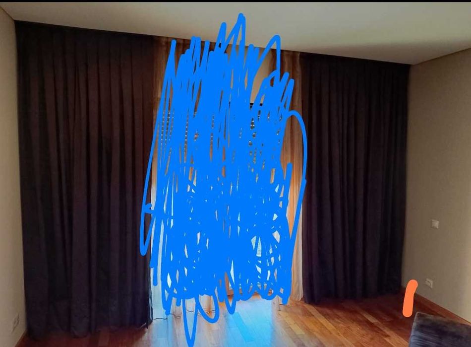 Cortinado opaco de colchetes