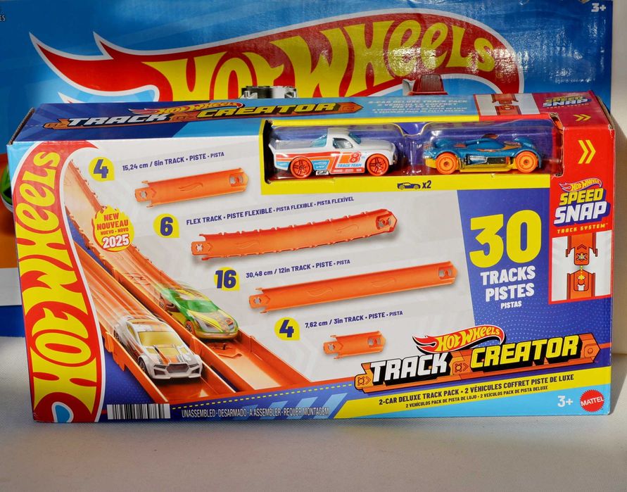 Набір Доріжки Hot Wheels Track creator Speed Snap +2 машинки траса