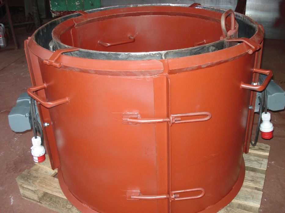 Forma na kręgi przepusty podmurówki