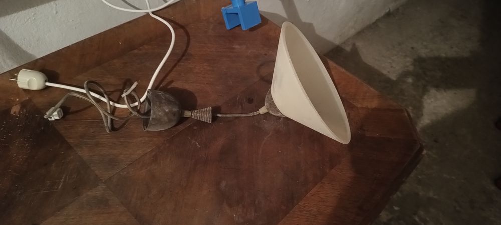 Lampa sufitowa stara PRL