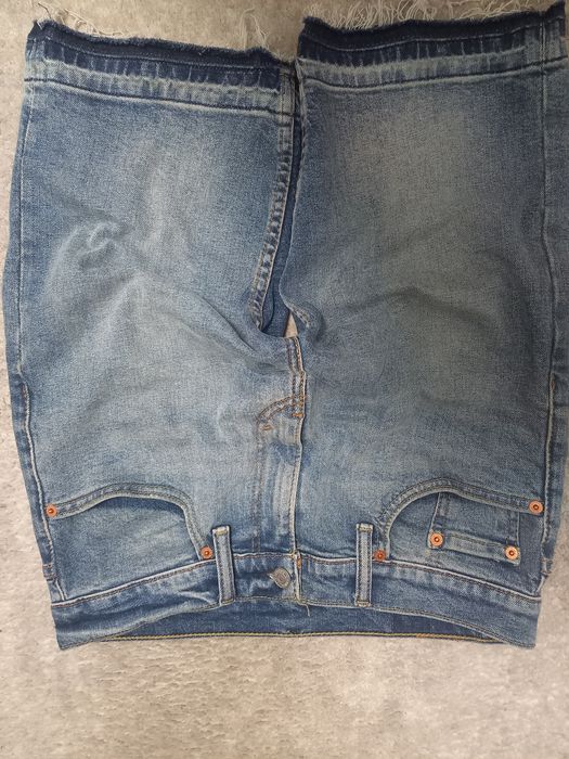 Flared шорты Levi's original jeans
