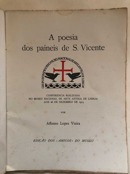 A Poesia dos Painéis de S. Vicente - Affonso Lopes Vieira