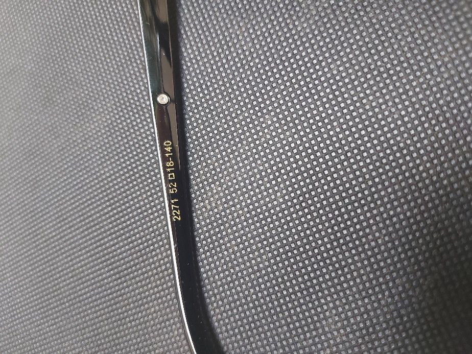 Czarne Okulary zerówki Chrome Hearts