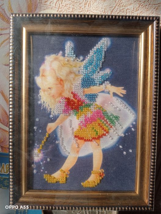 'вишита бісером фея