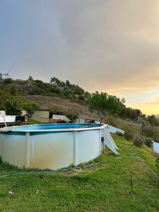 Piscina de aço 6x4x1,20m com bomba e filtros – pronta a usar