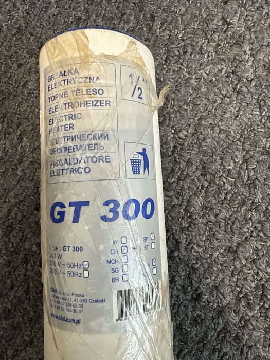 Grzałka  do grzejnika CINI gt 300 300w