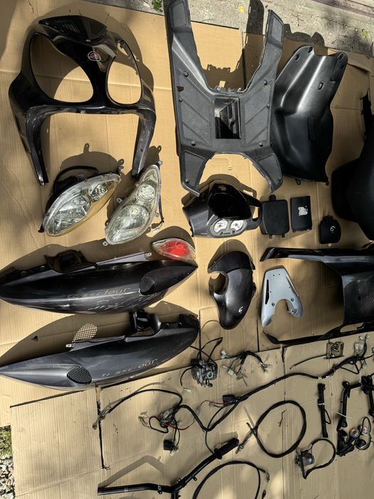 Skuter 50 4t Garelli Tiesse chińskie każde 50 cc 4sów owiewka czasza