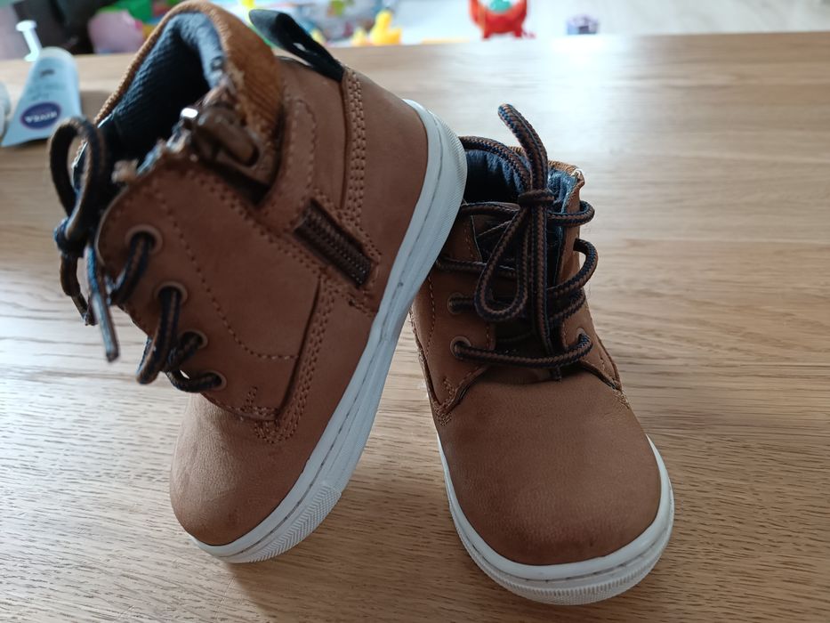 Skórzane buciki Obaibi rozm. 21