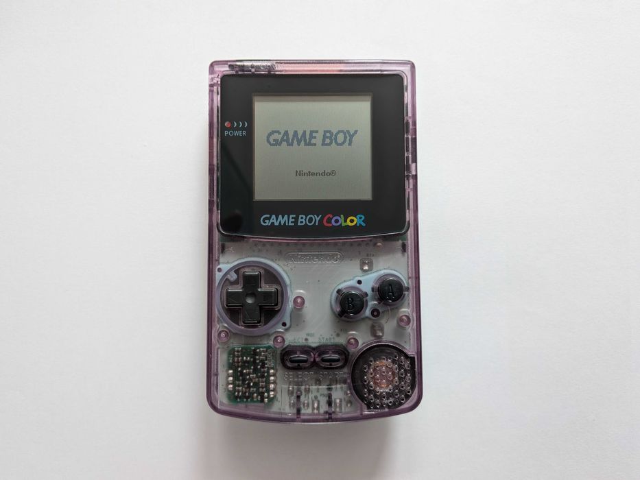 Game Boy Color Roxo Transparente