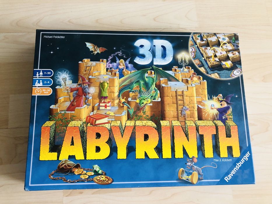 Gra Labirynt Labyrinth 3D stan idealny
