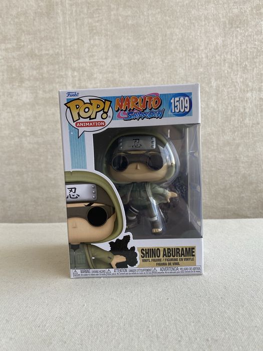 Funko pop naruto 1509 Shino Aburame anime/ Фігурка фанко поп наруто аніме Шино абураме
