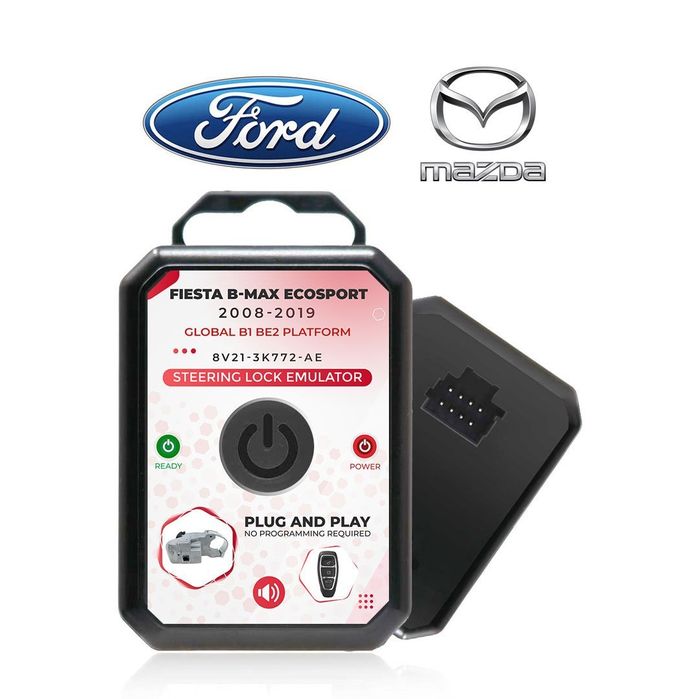 Emulador de Tranca de Direção – Ford Fiesta / B-MAX / Mazda 6