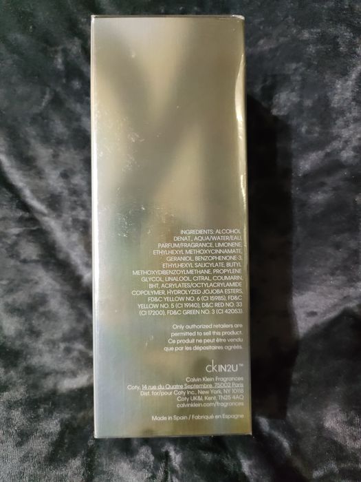 Perfumy Calvin Klein 100 ml Nowe