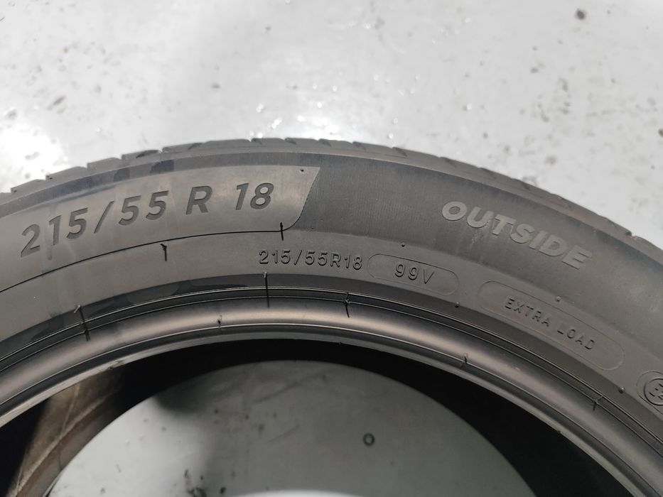 4 pneus impecáveis 215-55R18 Michelin - Oferta da Entrega - 250 Euros