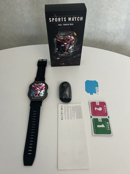 Тактичний годинник | Смарт часы | Smart Watch KR82