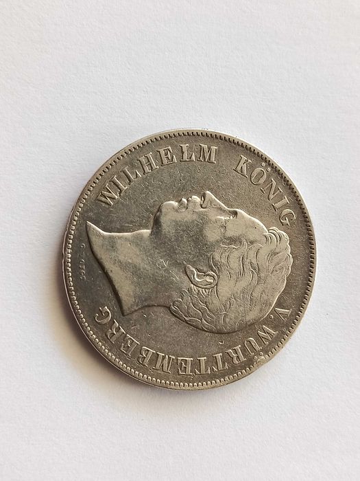 2 Guldeny 1847 Wintenbergia Wilhelm l Srebro