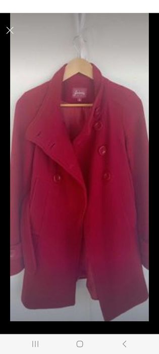 Sobretudo vermelho