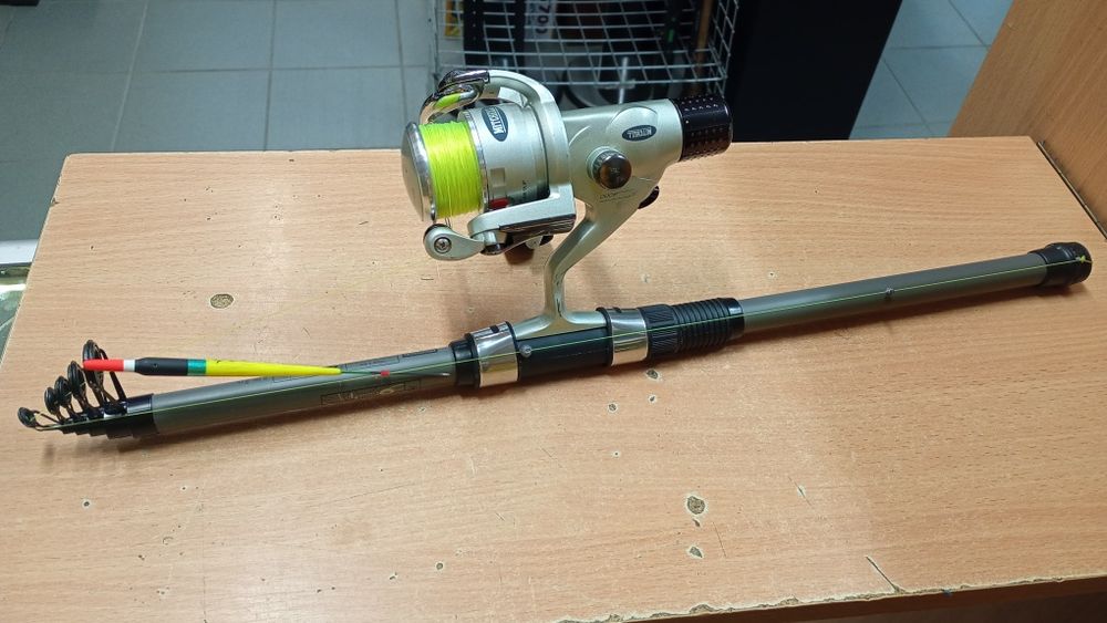 Wędka Caperlan UFish 2,4 10-30g kołowrotek Mitchell AC 4000 Komis Madej Tarnów