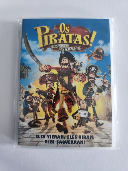 DVD Os Piratas Uma Louca Aventura