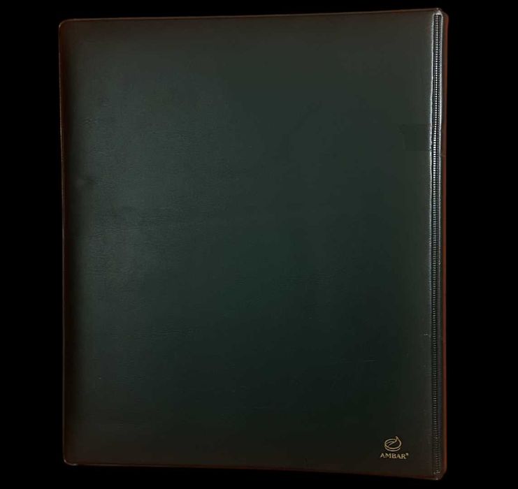 Capa - Coleção de Moedas - Ambar - Verde