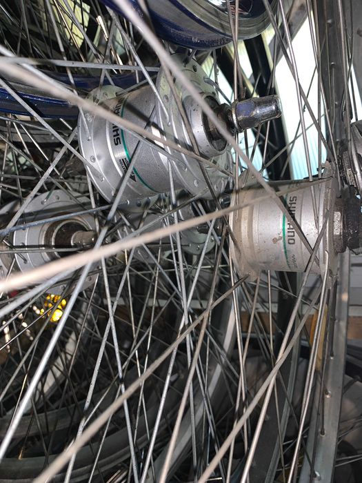 Колесо динамо, генератор, з динамовтулкою v-brake, диск