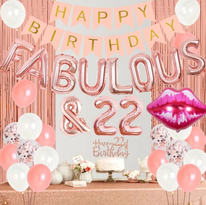 Декор кімнати і не тільки для 22 дня народження