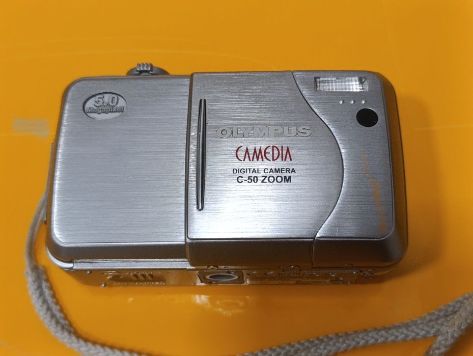 Aparat cyfrowy kompaktowy Olympus Camedia C-50, vintage retro 100% OK