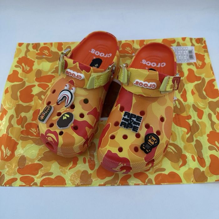 Crocs Bape | Крокси | Тапки