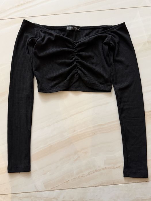 Черная кофточка shein