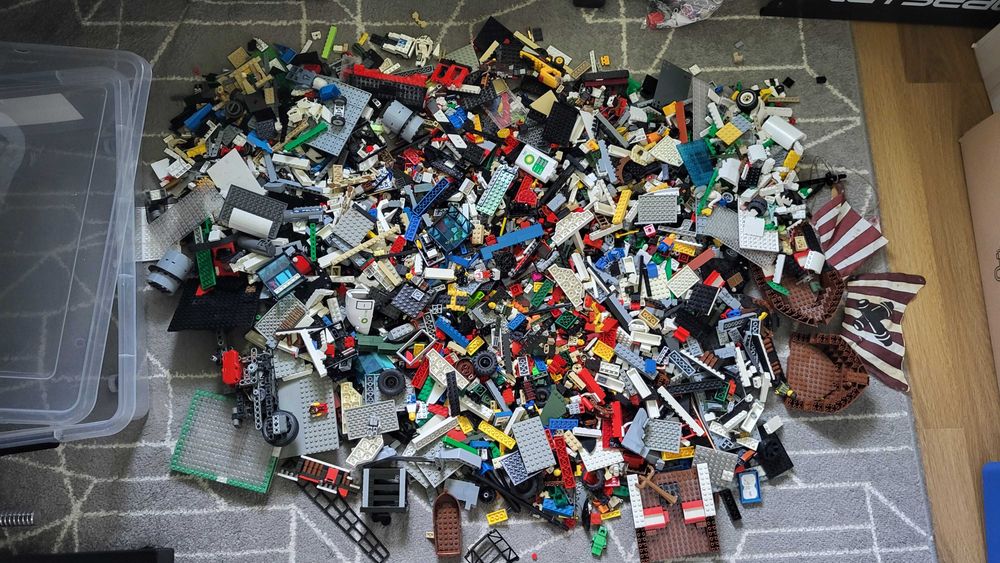 Klocki mix 8kg + Lego bionicle 1kg