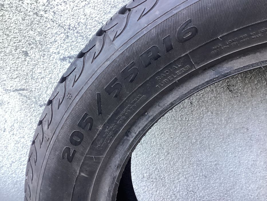 DĘBICA 205/55r16 2szt opony zima zimowe  5.6mm 2021r