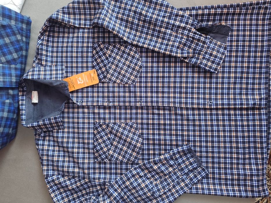 РОЗПРОДАЖ ЗАЛИШКІВ!!! Тепла чоловіча рубашка з начосом